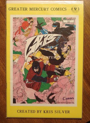 Grips Adventures #3 comic book, Greater Mercury Comics, like Wolverine but more violent