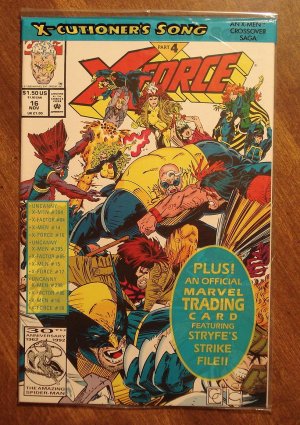 X-Force #16 comic book, NM/M - Marvel Comics
