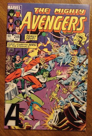The Avengers #246 comic book - Marvel Comics