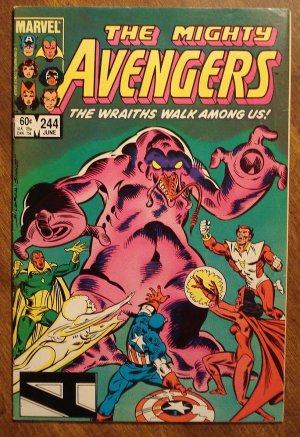 The Avengers #244 comic book - Marvel Comics