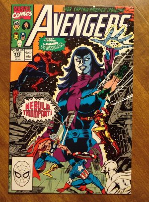The Avengers #318 comic book - Marvel Comics