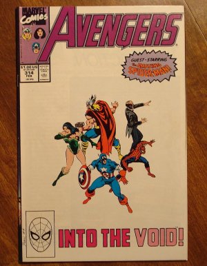 The Avengers #314 comic book - Marvel Comics