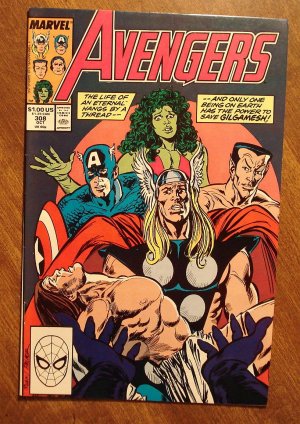 The Avengers #308 comic book - Marvel Comics