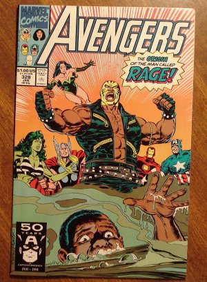 The Avengers #328 comic book - Marvel Comics