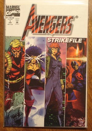 The Avengers Strikefile #1 comic book - Marvel Comics
