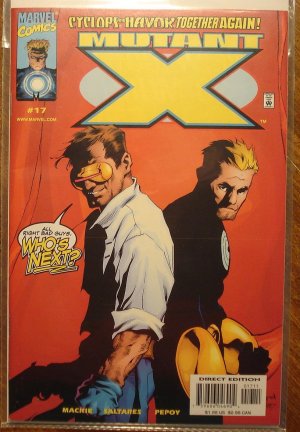 Mutant X #17 comic book - Marvel comics