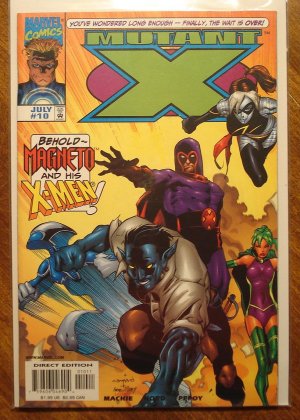 Mutant X #10 comic book - Marvel comics
