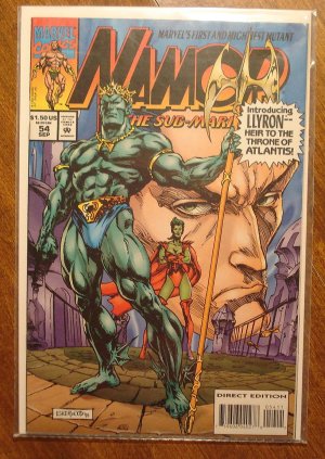 Namor the Sub-Mariner #54 comic book - Marvel comics