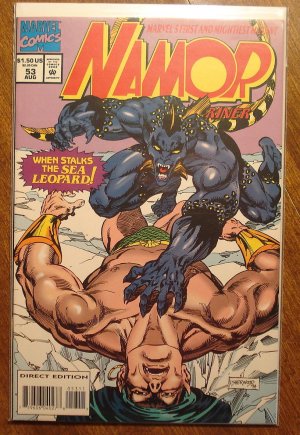 Namor the Sub-Mariner #53 comic book - Marvel comics