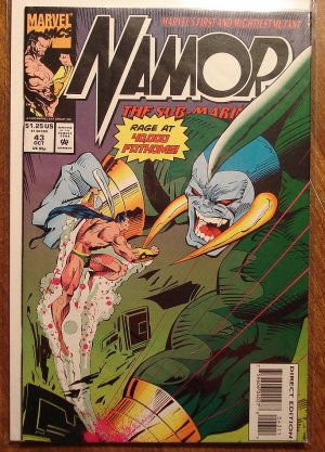 Namor the Sub-Mariner #43 comic book - Marvel comics