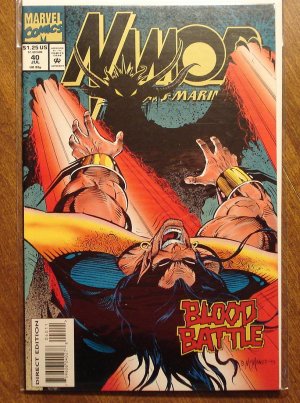 Namor the Sub-Mariner #40 comic book - Marvel comics