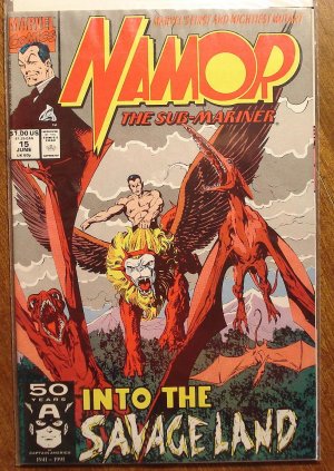 Namor the Sub-Mariner #15 comic book - Marvel comics