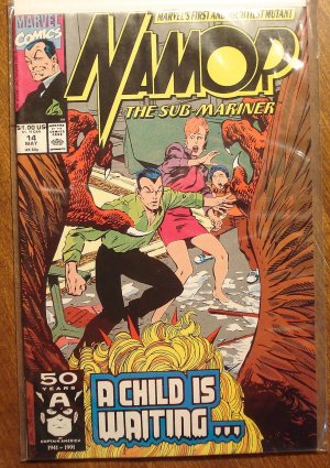 Namor the Sub-Mariner #14 comic book - Marvel comics