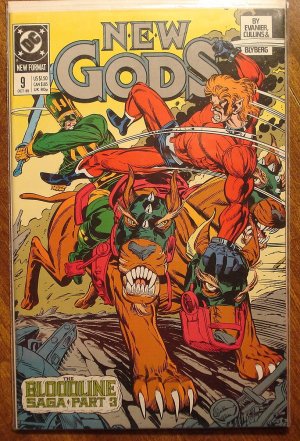 New Gods #9 comic book - DC comics