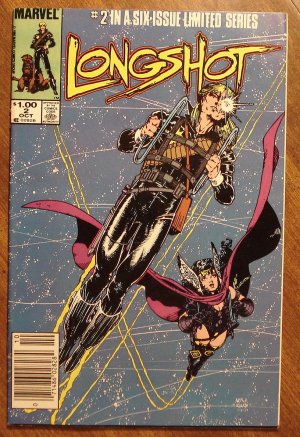 Longshot #2 (mini-series) comic book - Marvel comics, VG condition