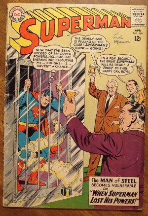 Superman #160 (1963) comic book - DC Comics, G/VG condition