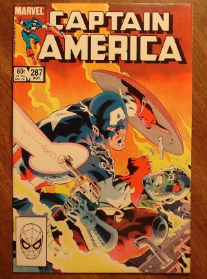 Captain America #287 comic book - Marvel Comics