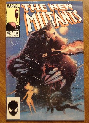New Mutants #19 comic book - Marvel comics