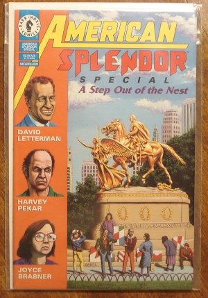 America Splendor Special comic book - Dark Horse comics, Harvey Pekar, David Letterman