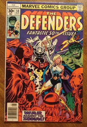 The Defenders #50 comic book VG - Marvel comics