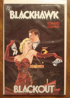 Blackhawk #3 deluxe format comic book - DC comics, Howard Chaykin
