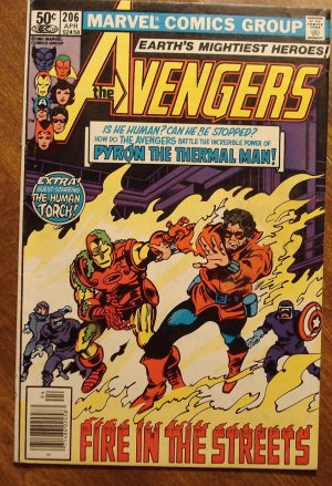 The Avengers #206 comic book - Marvel Comics