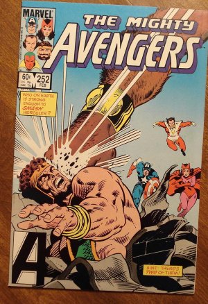 The Avengers #252 comic book - Marvel Comics