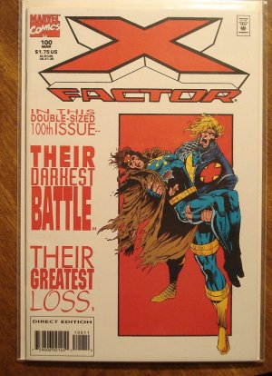 Marvel Comics - X-Factor #100 comic book (white cover), NM/M