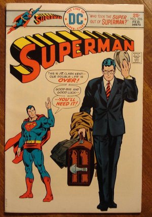 Superman #296 comic book (1976) - DC Comics, VG/Fine condition