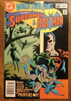 World's Finest #296 comic book, Superman & Batman, DC comics