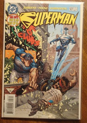 Superman #127 comic book - DC Comics