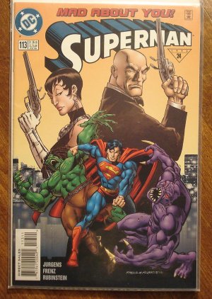 Superman #113 comic book - DC Comics