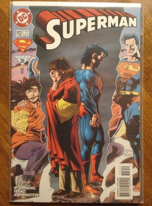 Superman #112 comic book - DC Comics