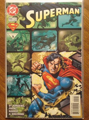 Superman #111 comic book - DC Comics