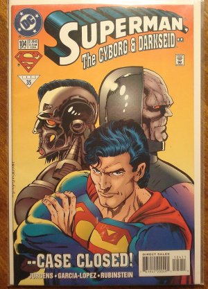 Superman #104 comic book - DC Comics