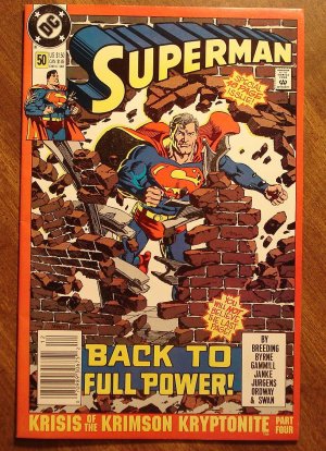 DC Comics - Superman #50 comic book (1980's series)