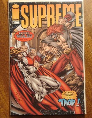 Supreme #21 comic book - Image comics