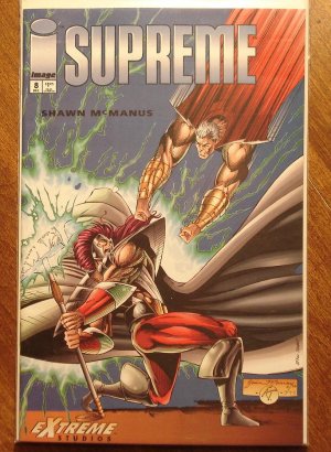 Supreme #8 comic book - Image comics