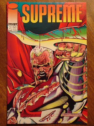Supreme #2 comic book - Image comics