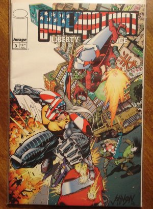 SuperPatriot #3 comic book - Image comics, Super patriot