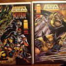 Badrock & Wolverine #1 (BOTH COVERS) comic book - Image & Marvel comics