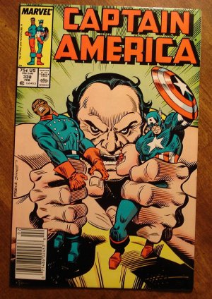 Captain America #338 comic book - Marvel Comics