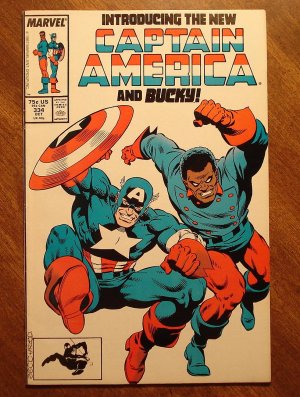 Captain America #334 comic book - Marvel Comics