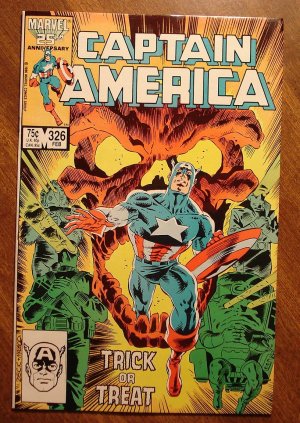 Captain America #326 comic book - Marvel Comics, NM/M