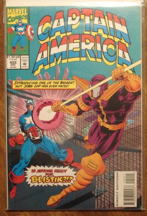 Captain America #422 comic book - Marvel Comics