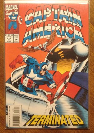 Captain America #417 comic book - Marvel Comics