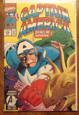 Captain America #416 comic book - Marvel Comics
