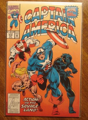 Captain America #414 comic book - Marvel Comics