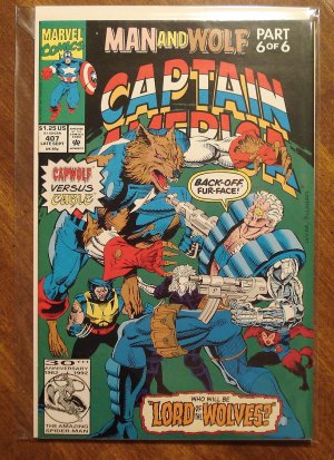 Captain America #407 comic book - Marvel Comics