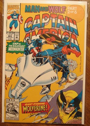 Captain America #403 comic book - Marvel Comics